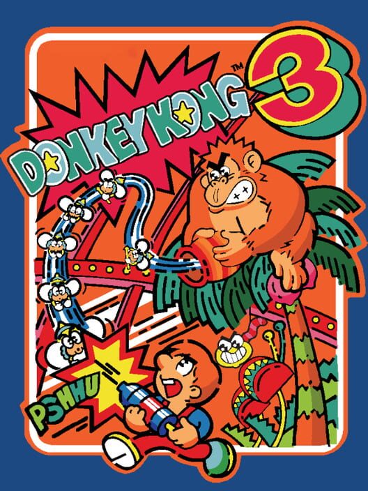 Donkey Kong 3 poster