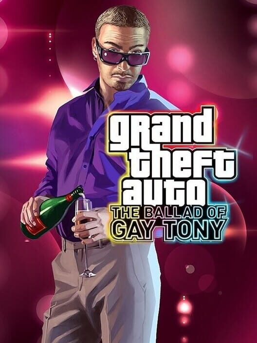 Capa do game Grand Theft Auto IV: The Ballad of Gay Tony