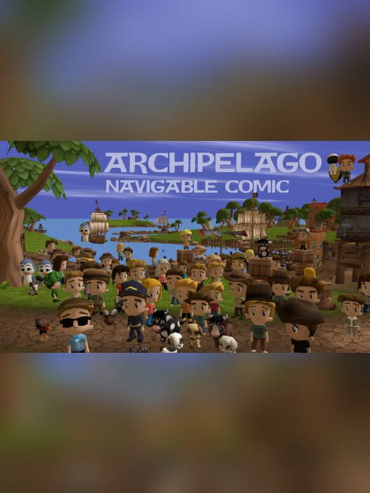 Archipelago: Navigable VR Comic cover