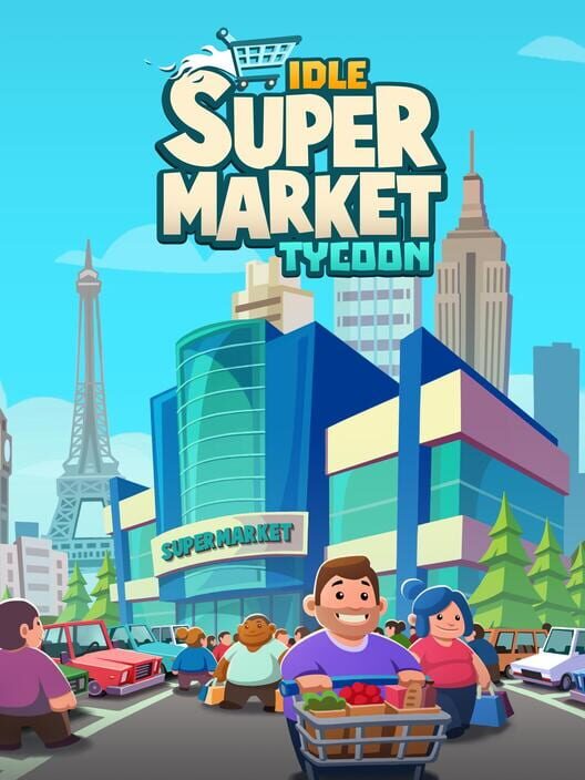 Google Play Store cover for Idle Supermarket Tycoon－Shop