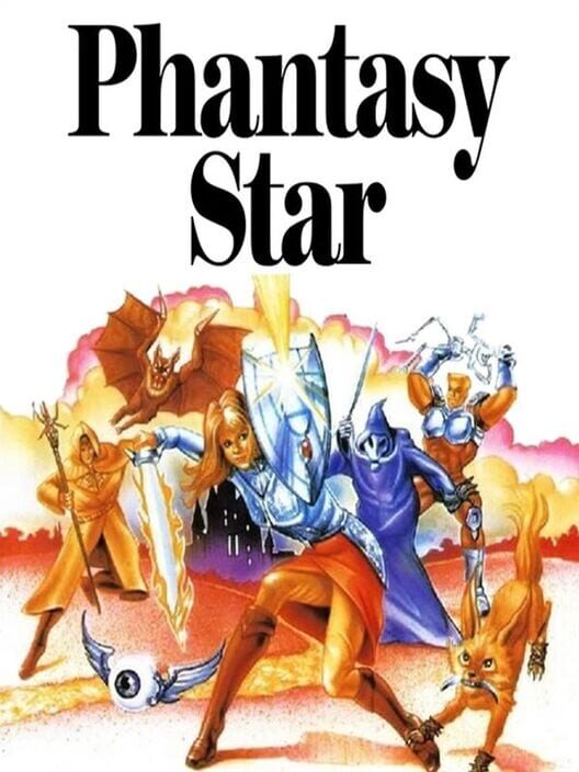 Capa do game Phantasy Star
