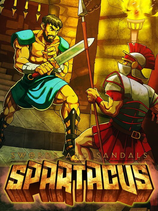 Capa do game Swords and Sandals Spartacus