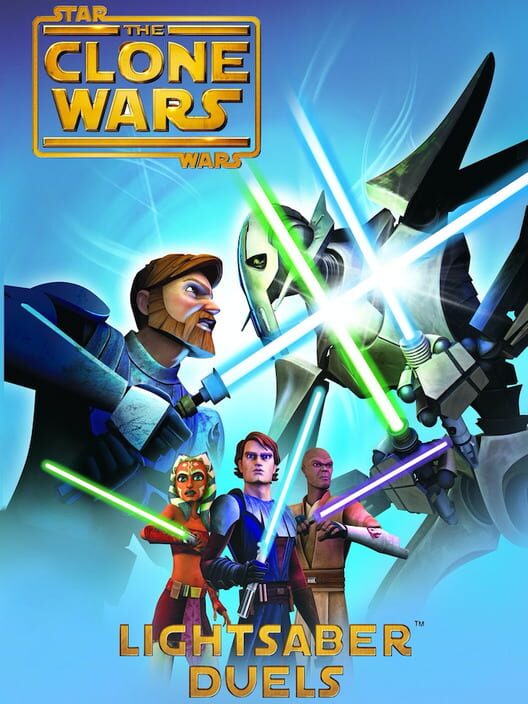 Omslag för Star Wars: The Clone Wars - Lightsaber Duels