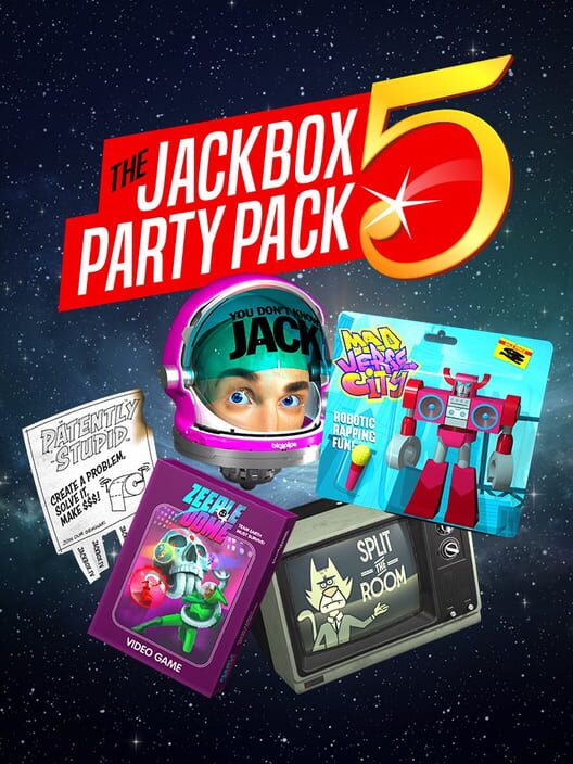 Omslag för The Jackbox Party Pack 5
