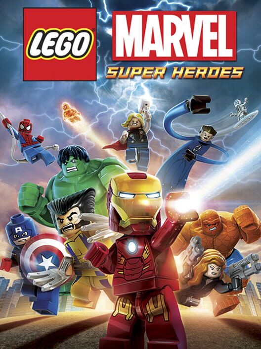 Capa do game LEGO Marvel Super Heroes