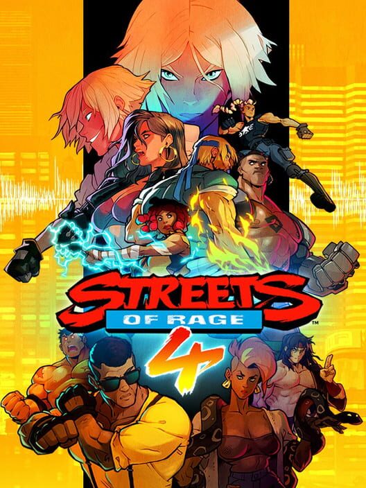 Capa do game Streets of Rage 4