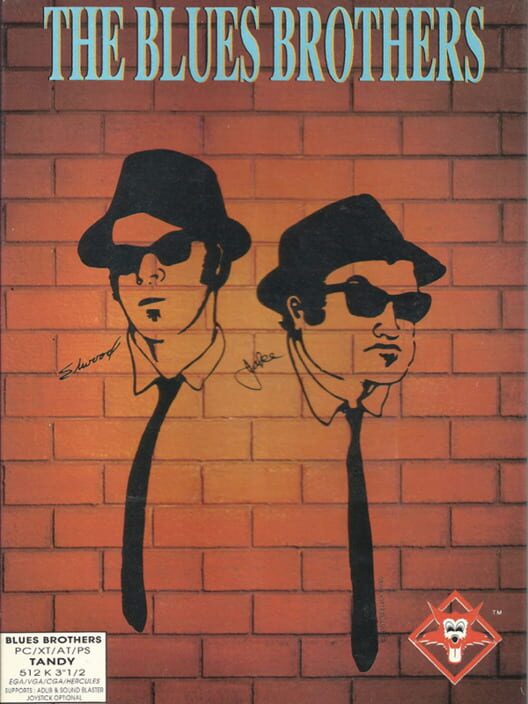 Capa do game The Blues Brothers