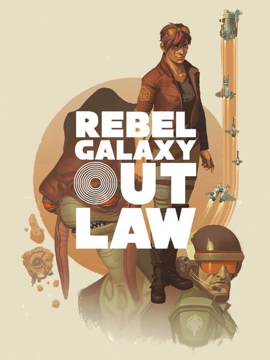 Omslag för Rebel Galaxy Outlaw