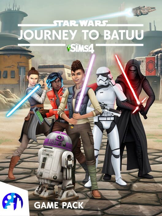 Omslag för The Sims 4: Journey To Batuu
