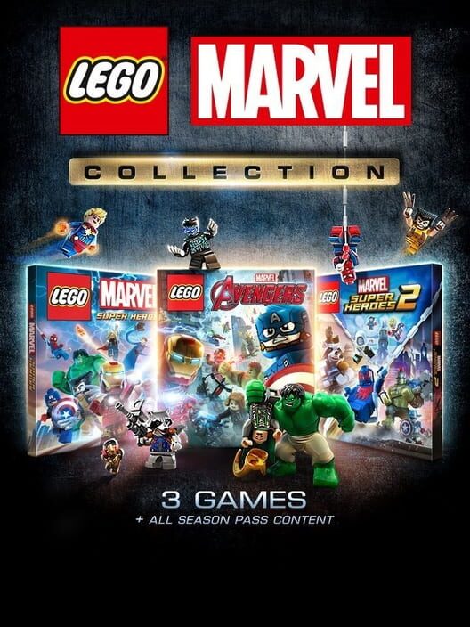 Omslag för LEGO Marvel Collection
