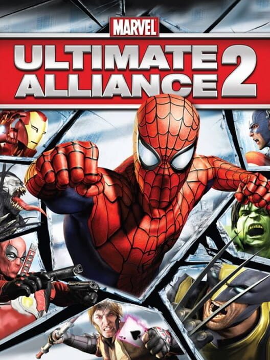 Capa do game Marvel: Ultimate Alliance 2