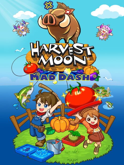 Capa do game Harvest Moon: Mad Dash