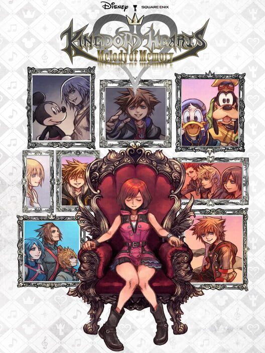 Omslag för Kingdom Hearts Melody of Memory