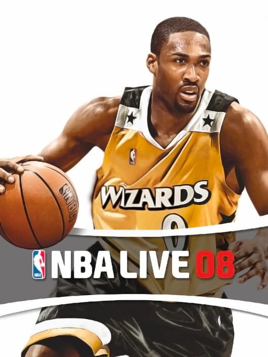 Omslag för NBA Live 08