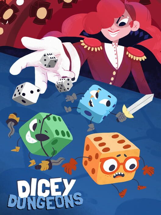 Omslag för Dicey Dungeons