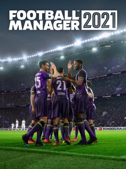 Omslag för Football Manager 2021