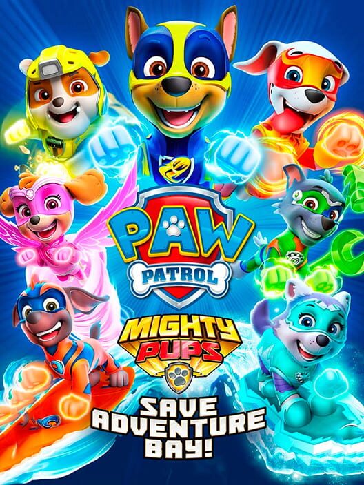 Omslag för PAW Patrol Mighty Pups: Save Adventure Bay!
