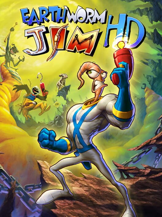 Earthworm Jim HD poster