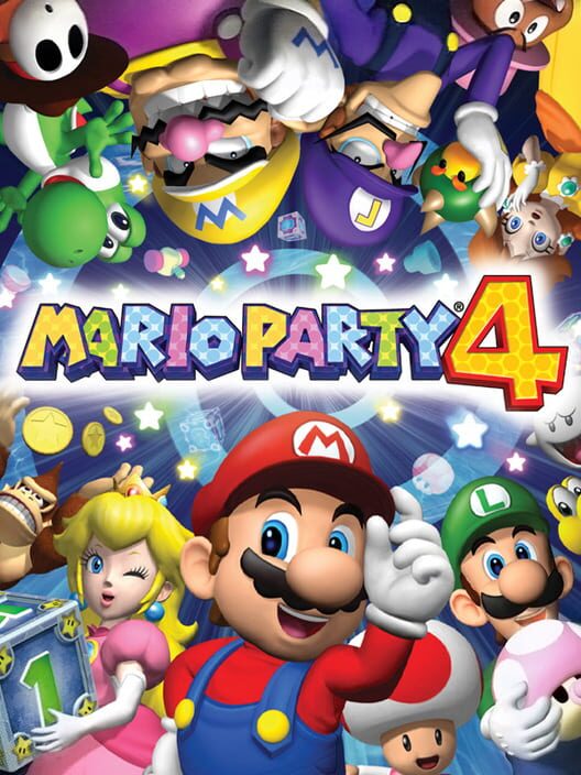 Capa do game Mario Party 4