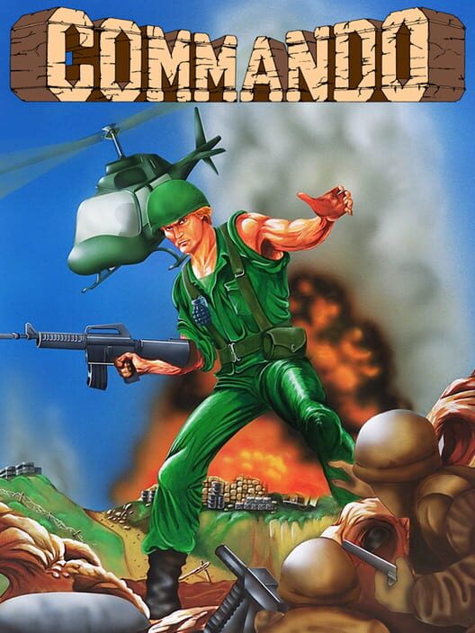 Capa do game Commando