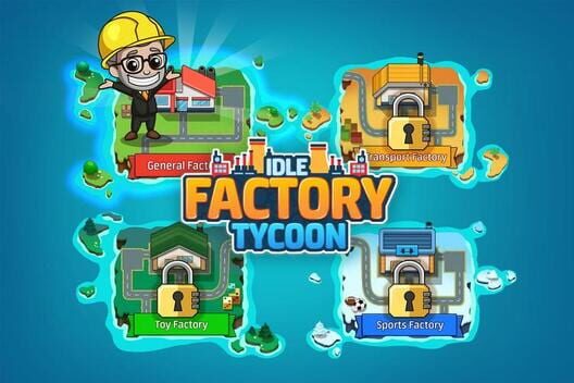 Google Play Store cover for Idle Factory Tycoon: Business!