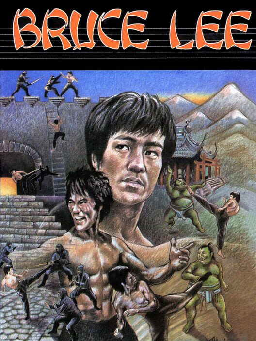 Capa do game Bruce Lee