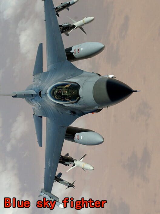 Blue sky fighter cover