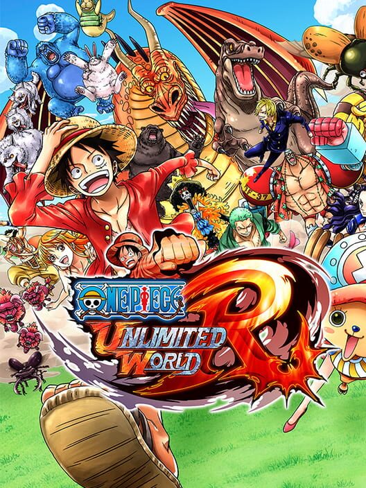 Omslag för One Piece: Unlimited World Red