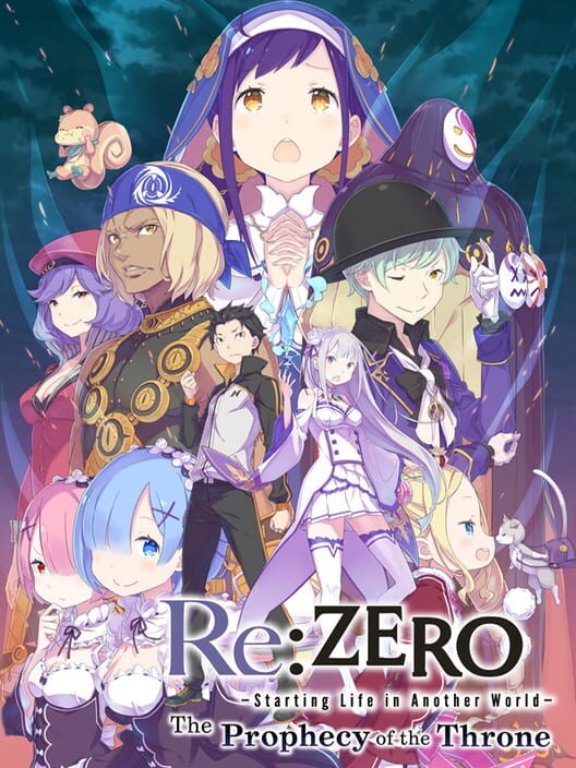 Capa do game Re:ZERO -Starting Life in Another World- The Prophecy of the Throne