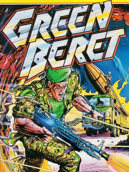 Capa do game Green Beret