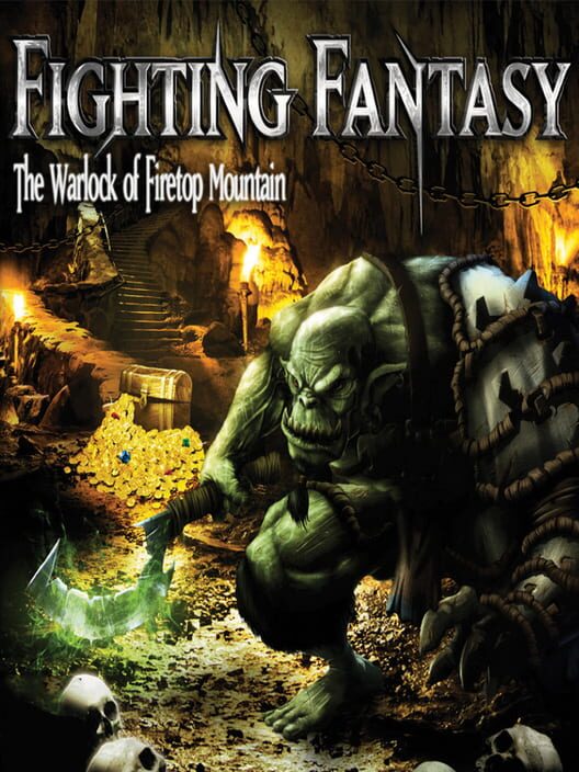 Omslag för Fighting Fantasy: The Warlock Of Firetop Mountain