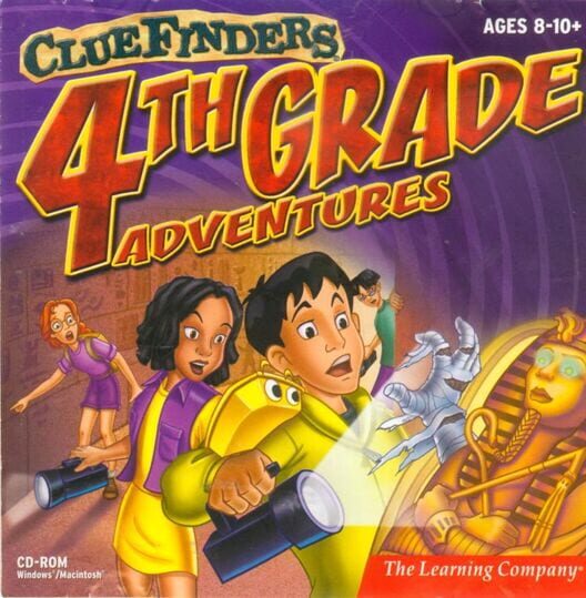 Capa do game The ClueFinders 4th Grade Adventures: Puzzle of the Pyramid