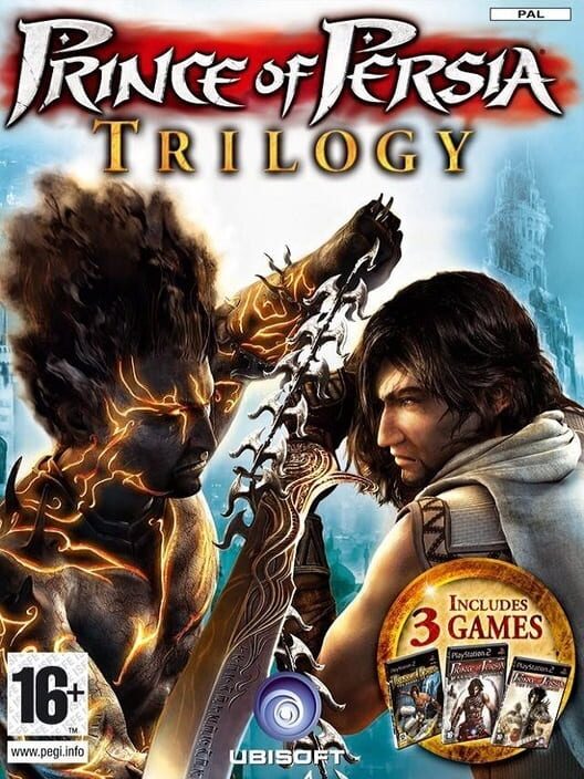 Capa do game Prince of Persia Trilogy