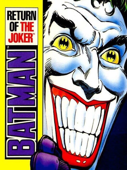 Capa do game Batman: Return of the Joker