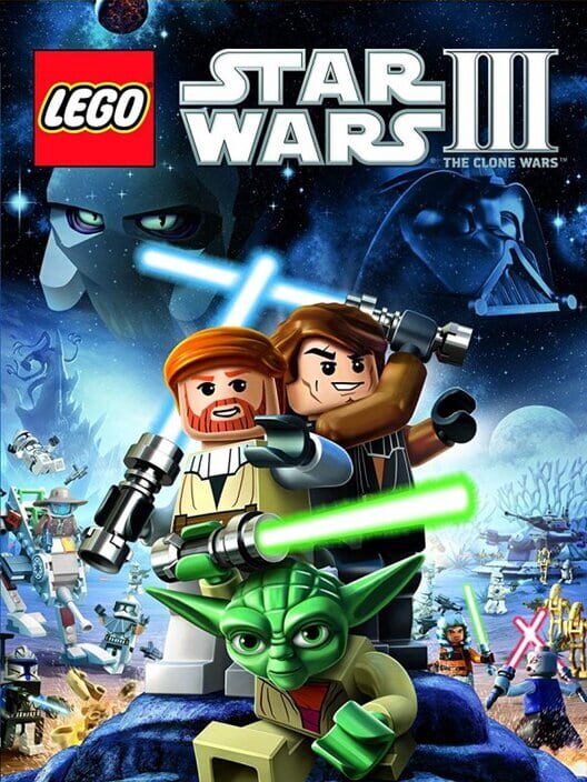 Omslag för LEGO Star Wars III: The Clone Wars
