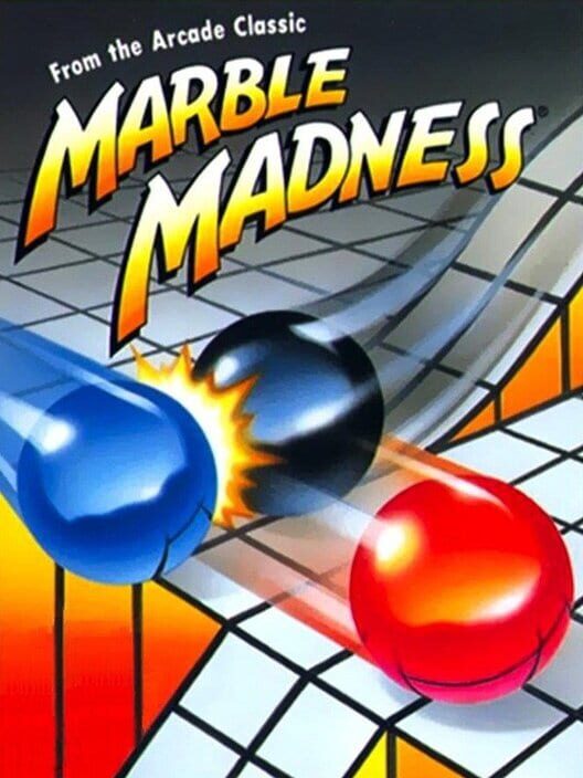 Capa do game Marble Madness