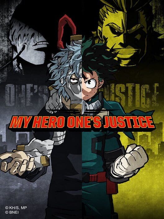 Omslag för My Hero: One's Justice