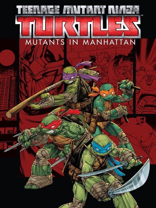 Omslag för Teenage Mutant Ninja Turtles: Mutants In Manhattan