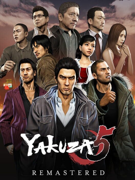 Yakuza 5 Remastered cover