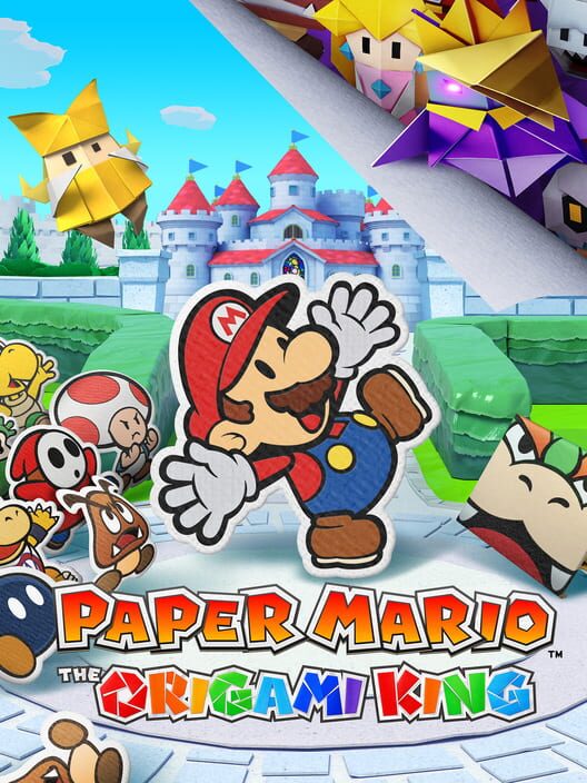 Omslag för Paper Mario: The Origami King