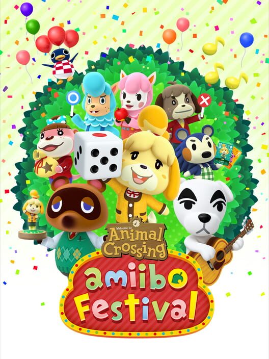 Omslag för Animal Crossing: Amiibo Festival