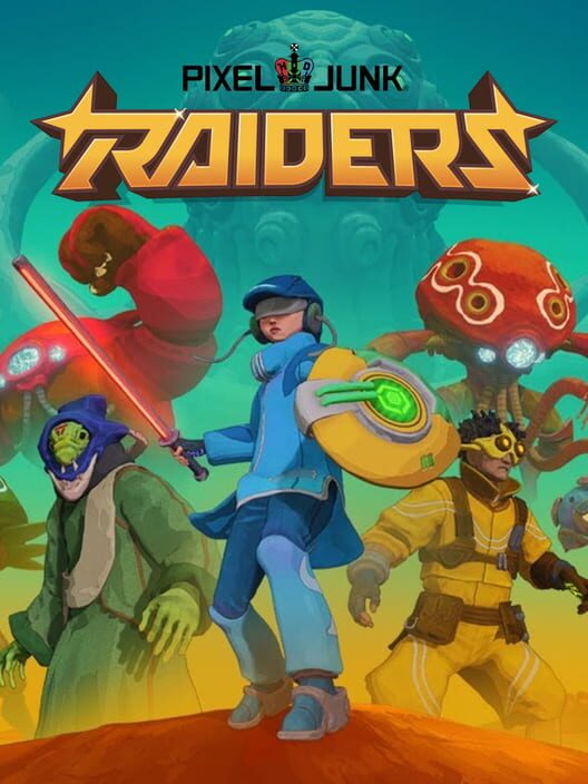 PixelJunk Raiders poster