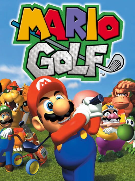 Capa do game Mario Golf