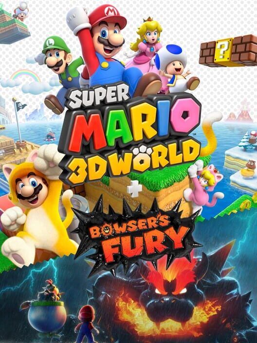 Omslag för Super Mario 3D World + Bowser's Fury