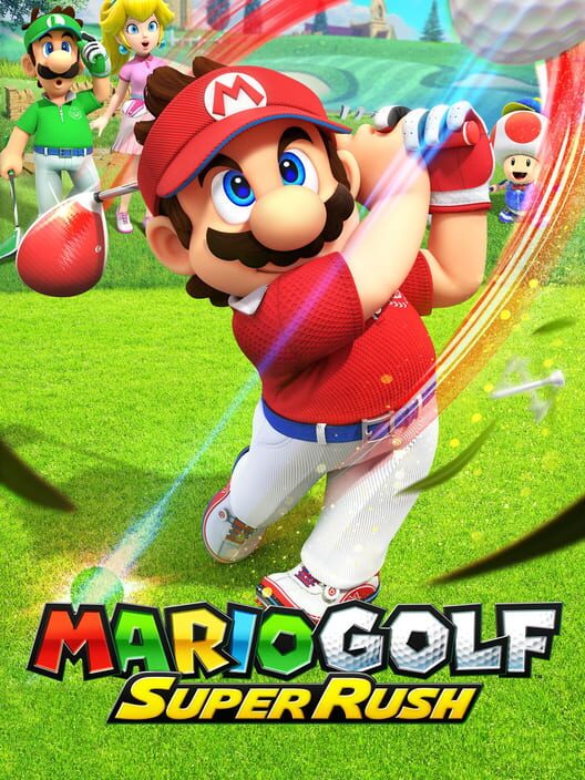 Omslag för Mario Golf: Super Rush