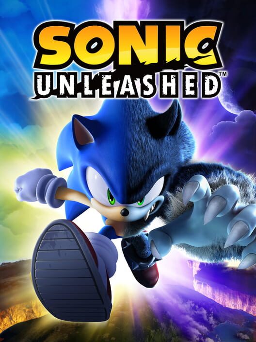 Capa do game Sonic Unleashed