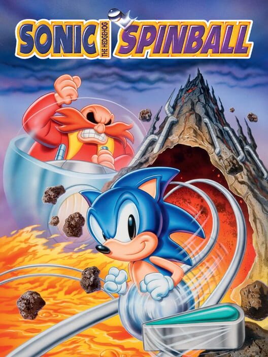 Capa do game Sonic the Hedgehog: Spinball