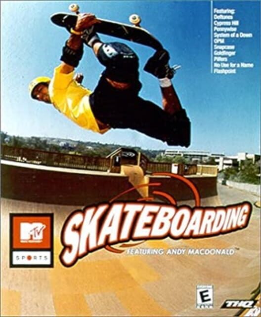 Capa de MTV Sports: Skateboarding Featuring Andy Macdonald