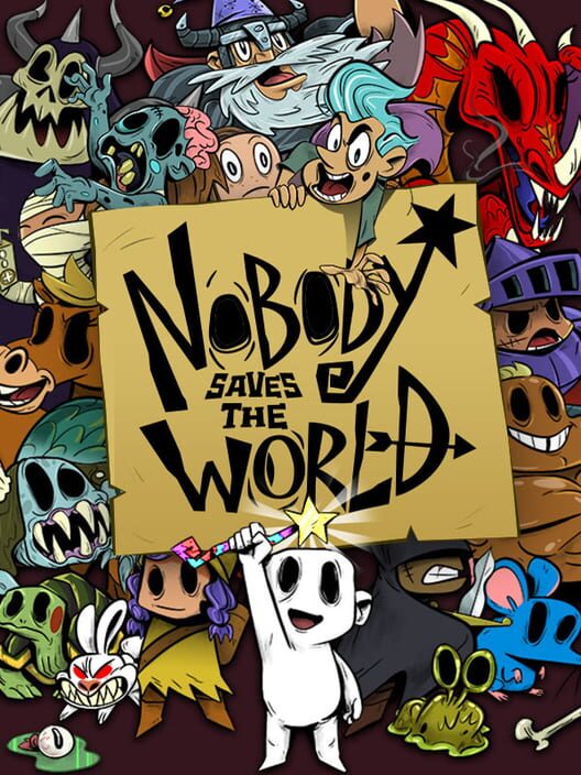 Omslag för Nobody Saves The World