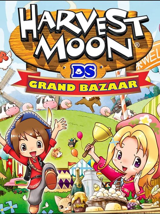 Omslag för Harvest Moon DS: Grand Bazaar